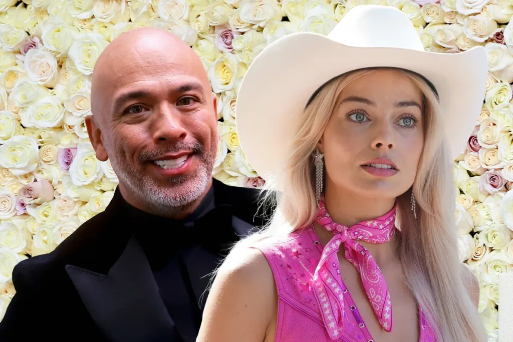 Jo Koy and Margot Robbie